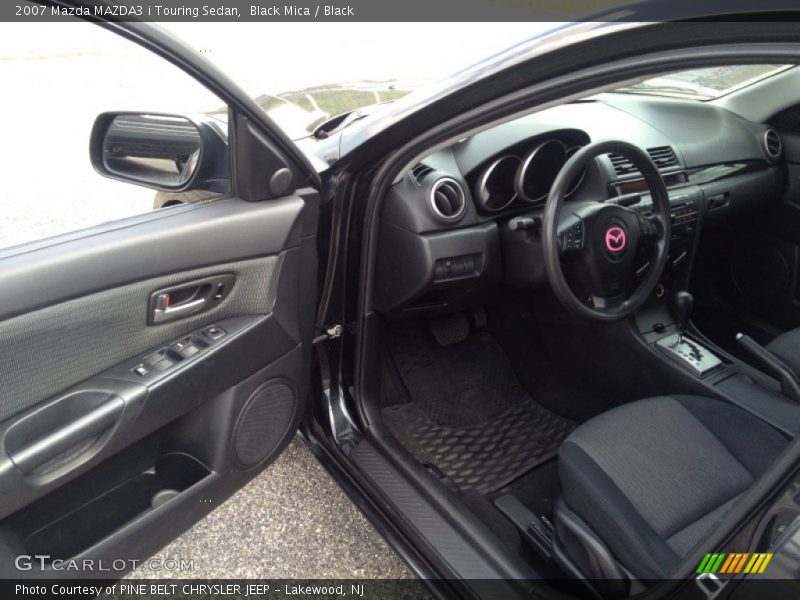 Black Mica / Black 2007 Mazda MAZDA3 i Touring Sedan