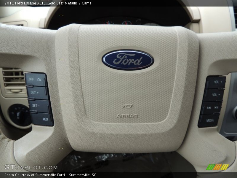 Gold Leaf Metallic / Camel 2011 Ford Escape XLT
