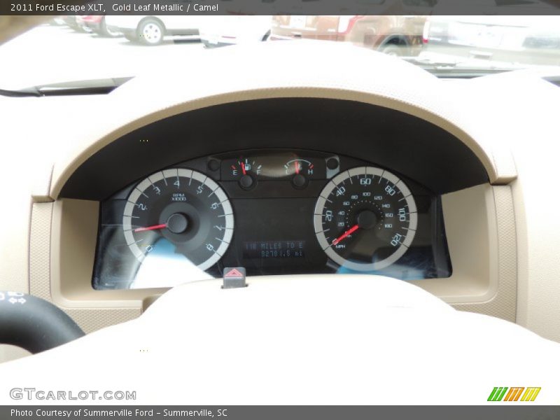 Gold Leaf Metallic / Camel 2011 Ford Escape XLT