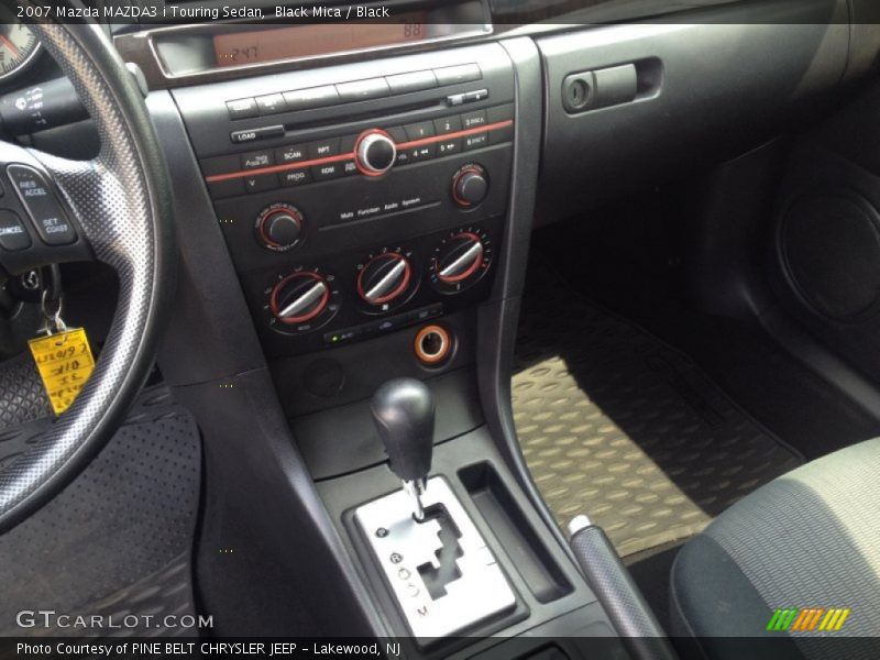 Black Mica / Black 2007 Mazda MAZDA3 i Touring Sedan