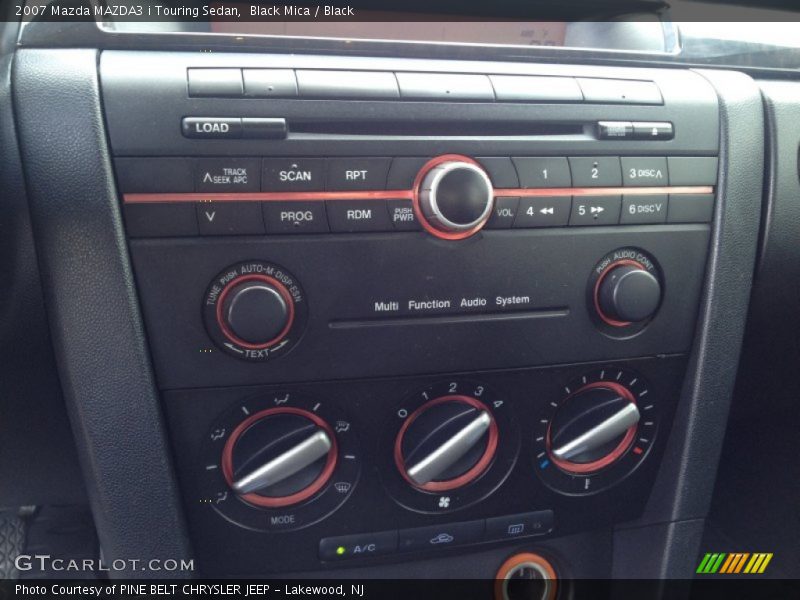Black Mica / Black 2007 Mazda MAZDA3 i Touring Sedan
