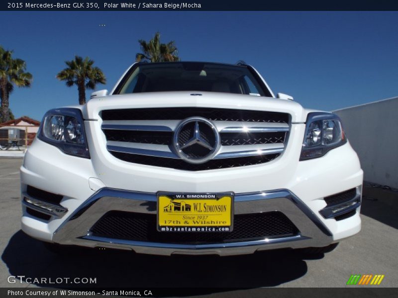 Polar White / Sahara Beige/Mocha 2015 Mercedes-Benz GLK 350