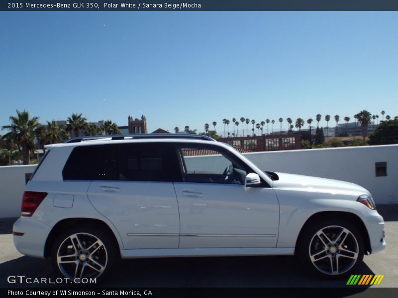 Polar White / Sahara Beige/Mocha 2015 Mercedes-Benz GLK 350