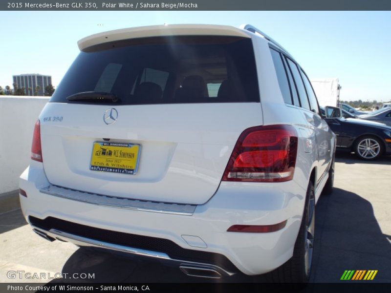 Polar White / Sahara Beige/Mocha 2015 Mercedes-Benz GLK 350