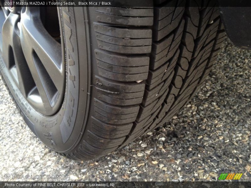 Black Mica / Black 2007 Mazda MAZDA3 i Touring Sedan