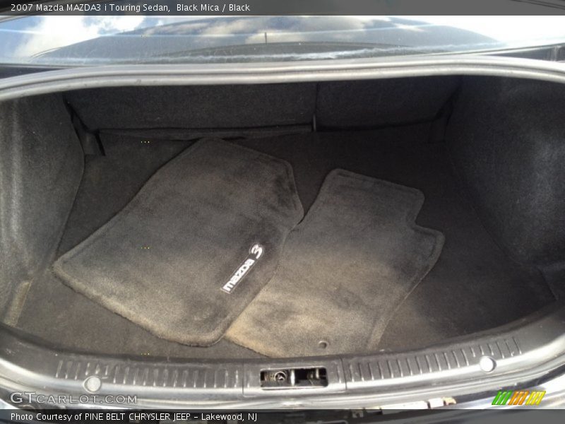 Black Mica / Black 2007 Mazda MAZDA3 i Touring Sedan