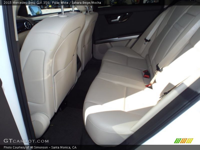 Polar White / Sahara Beige/Mocha 2015 Mercedes-Benz GLK 350