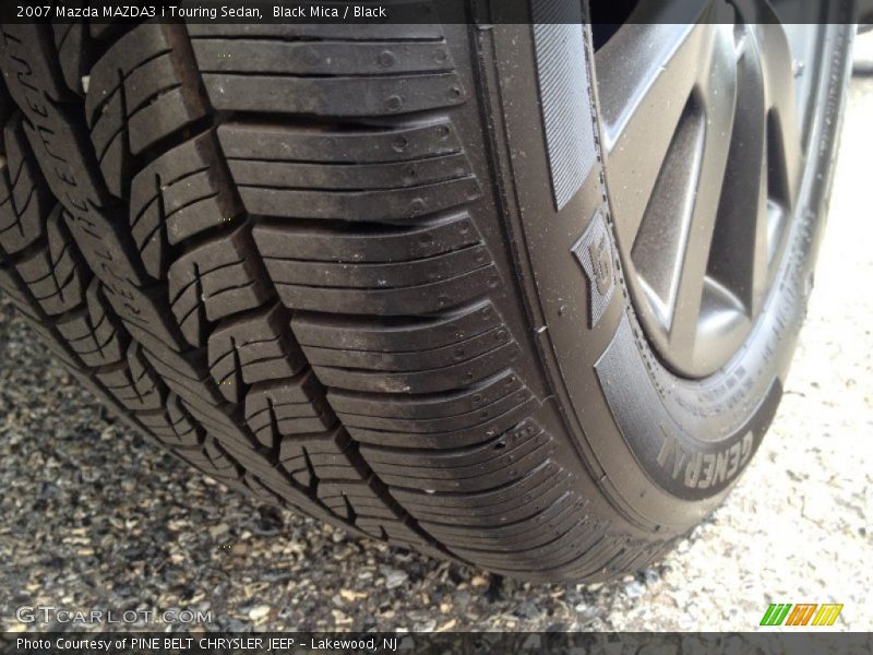 Black Mica / Black 2007 Mazda MAZDA3 i Touring Sedan