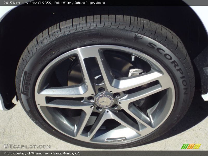 Polar White / Sahara Beige/Mocha 2015 Mercedes-Benz GLK 350
