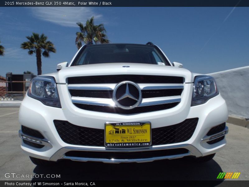 Polar White / Black 2015 Mercedes-Benz GLK 350 4Matic