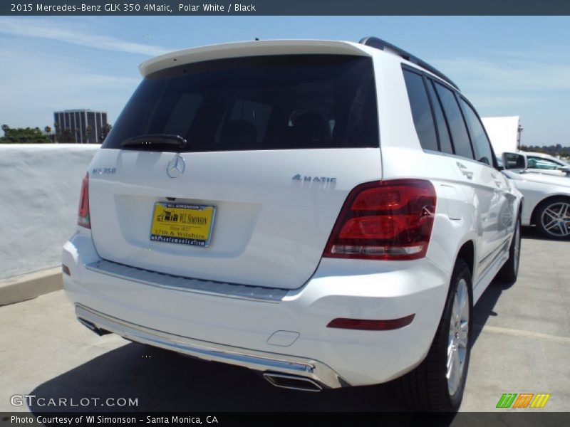 Polar White / Black 2015 Mercedes-Benz GLK 350 4Matic