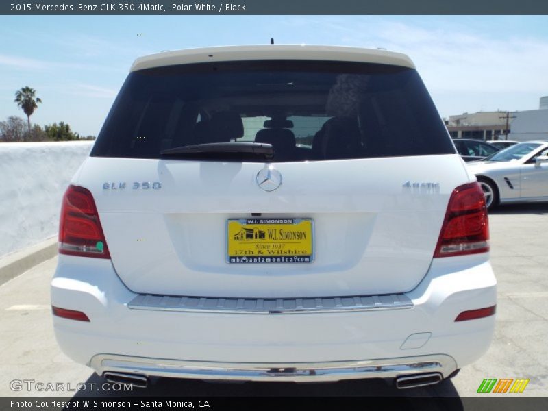 Polar White / Black 2015 Mercedes-Benz GLK 350 4Matic