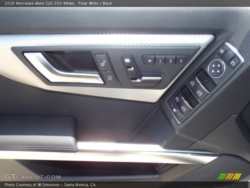 Polar White / Black 2015 Mercedes-Benz GLK 350 4Matic