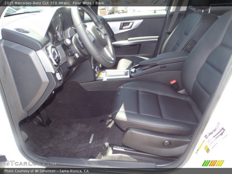 Polar White / Black 2015 Mercedes-Benz GLK 350 4Matic