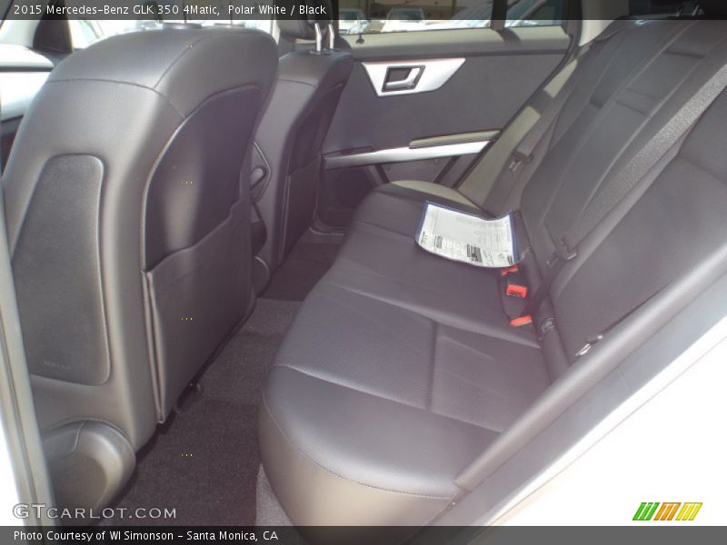 Polar White / Black 2015 Mercedes-Benz GLK 350 4Matic