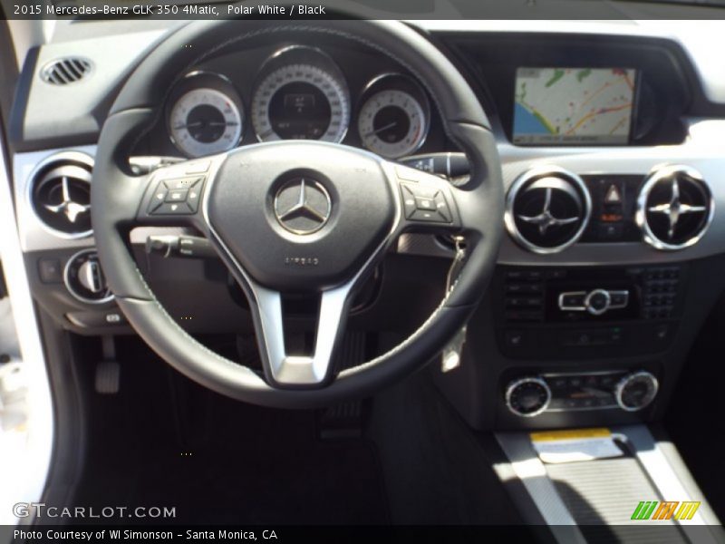 Polar White / Black 2015 Mercedes-Benz GLK 350 4Matic