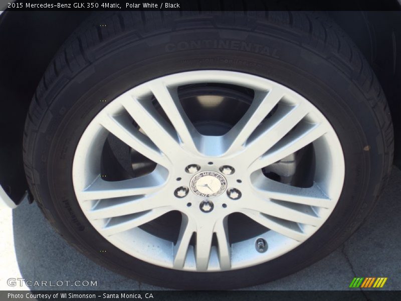Polar White / Black 2015 Mercedes-Benz GLK 350 4Matic