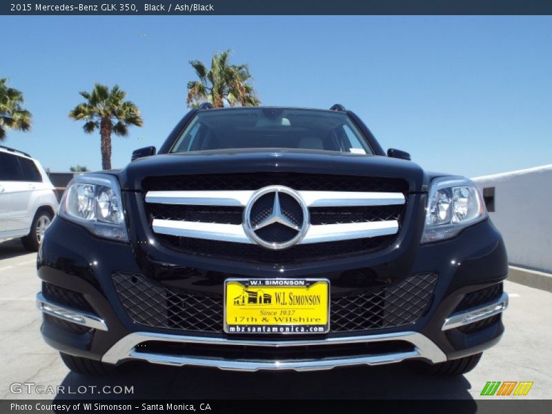 Black / Ash/Black 2015 Mercedes-Benz GLK 350
