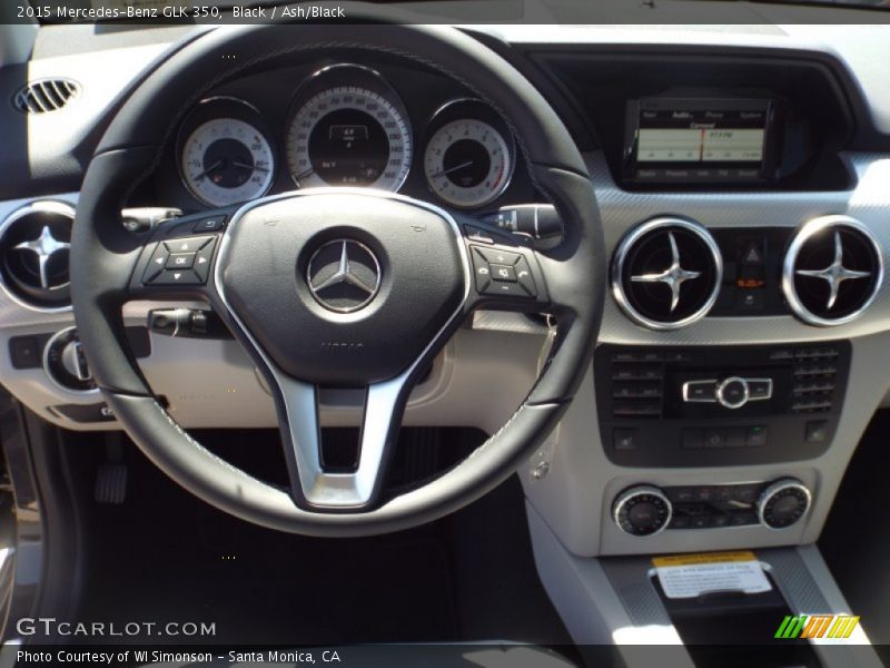 Black / Ash/Black 2015 Mercedes-Benz GLK 350