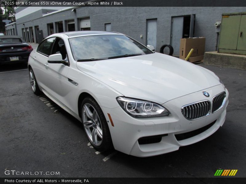 Front 3/4 View of 2015 6 Series 650i xDrive Gran Coupe
