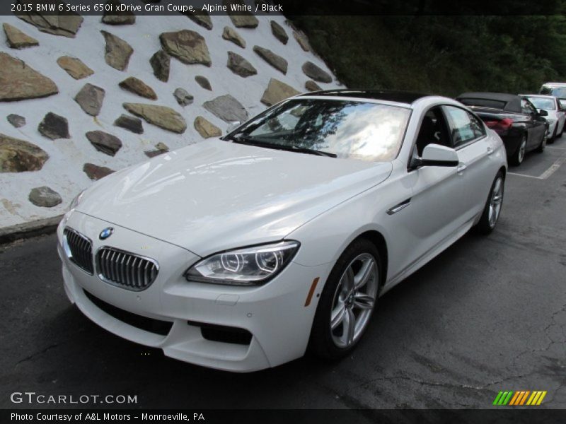 Front 3/4 View of 2015 6 Series 650i xDrive Gran Coupe