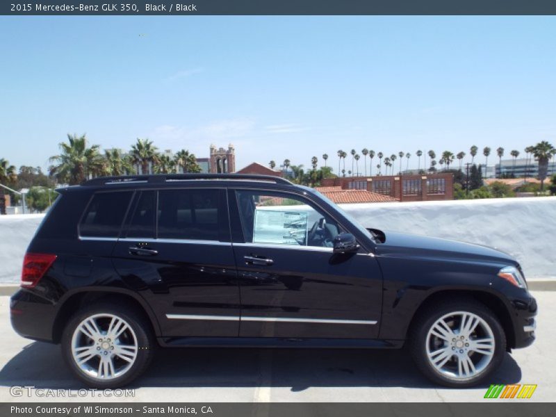 Black / Black 2015 Mercedes-Benz GLK 350
