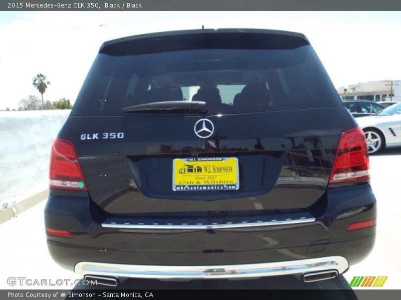 Black / Black 2015 Mercedes-Benz GLK 350