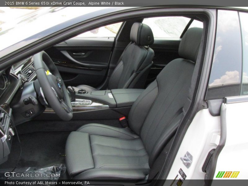 Front Seat of 2015 6 Series 650i xDrive Gran Coupe