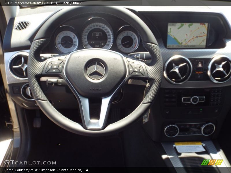 Black / Black 2015 Mercedes-Benz GLK 350