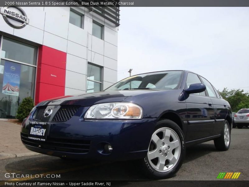 Blue Dusk Metallic / Charcoal 2006 Nissan Sentra 1.8 S Special Edition