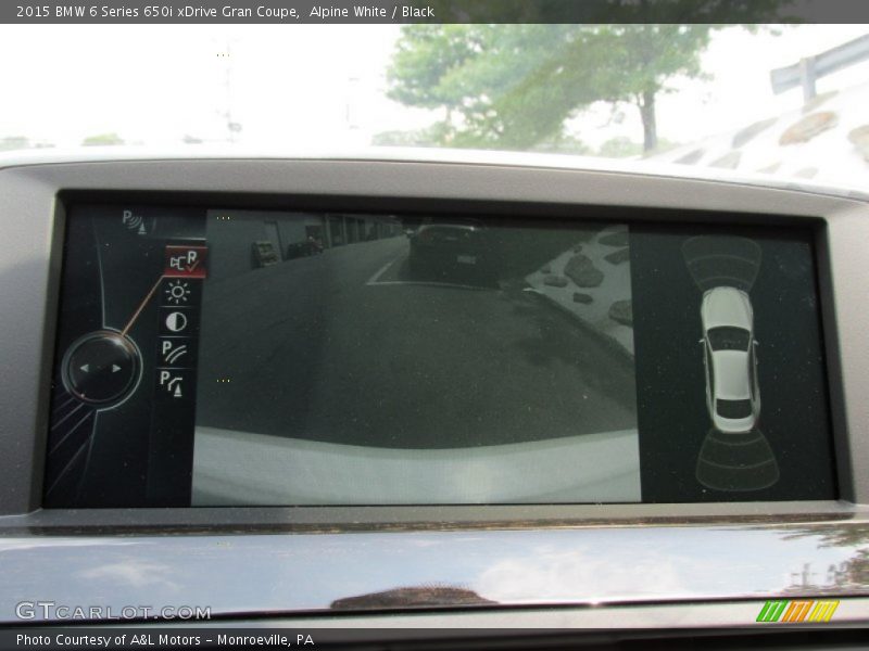 Alpine White / Black 2015 BMW 6 Series 650i xDrive Gran Coupe