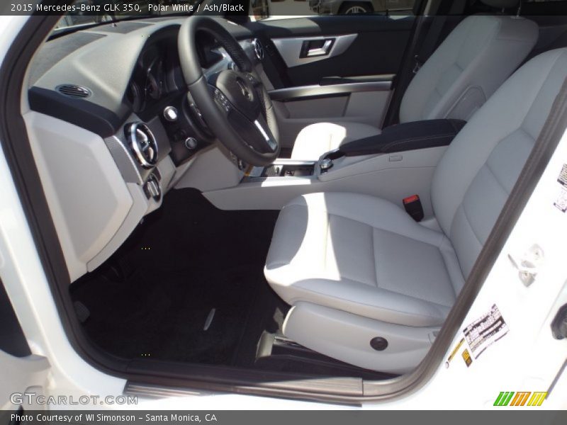 Polar White / Ash/Black 2015 Mercedes-Benz GLK 350