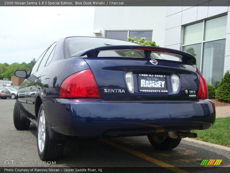 Blue Dusk Metallic / Charcoal 2006 Nissan Sentra 1.8 S Special Edition