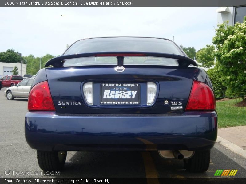Blue Dusk Metallic / Charcoal 2006 Nissan Sentra 1.8 S Special Edition