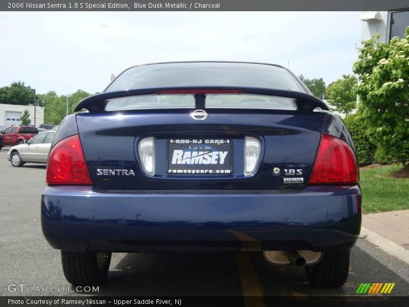 Blue Dusk Metallic / Charcoal 2006 Nissan Sentra 1.8 S Special Edition