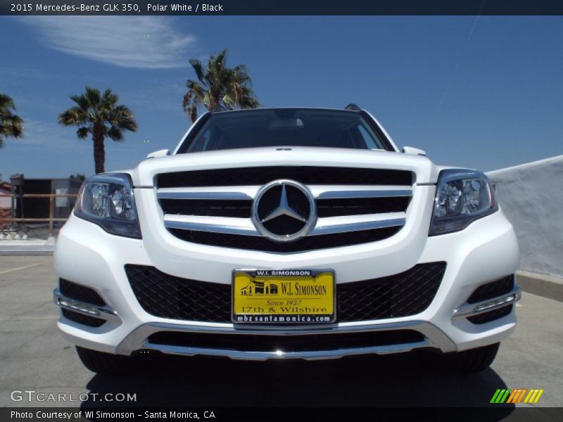 Polar White / Black 2015 Mercedes-Benz GLK 350