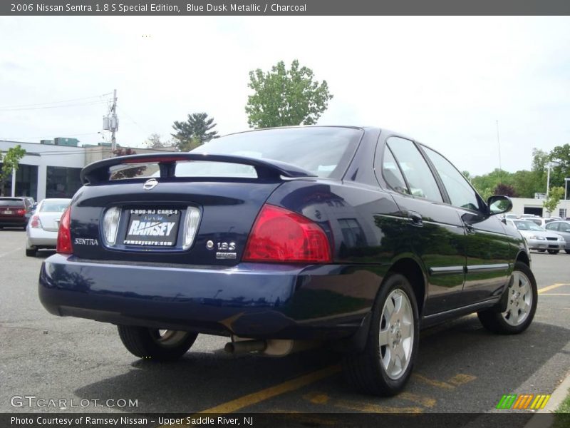 Blue Dusk Metallic / Charcoal 2006 Nissan Sentra 1.8 S Special Edition