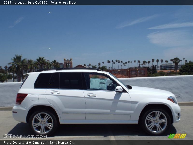 Polar White / Black 2015 Mercedes-Benz GLK 350