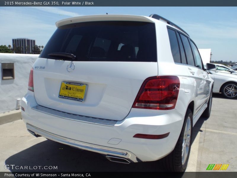 Polar White / Black 2015 Mercedes-Benz GLK 350