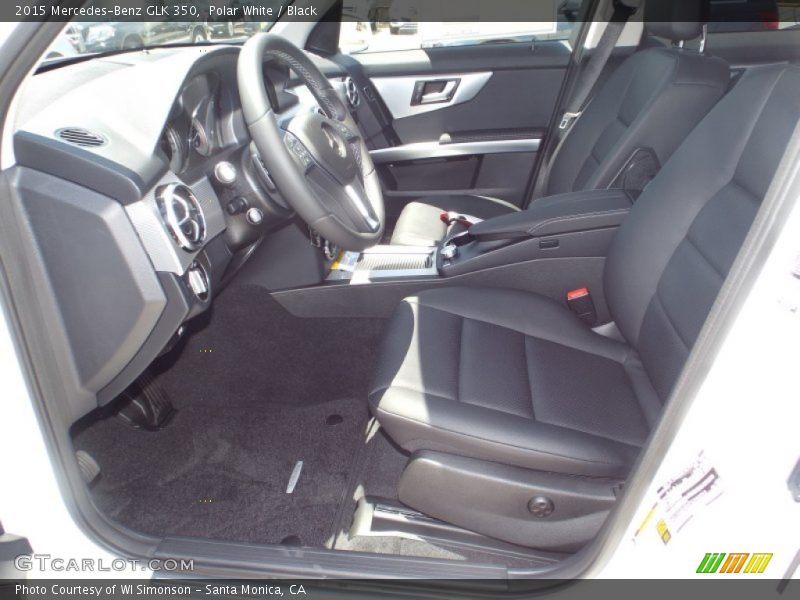 Polar White / Black 2015 Mercedes-Benz GLK 350