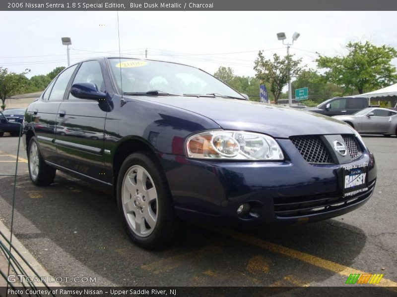 Blue Dusk Metallic / Charcoal 2006 Nissan Sentra 1.8 S Special Edition