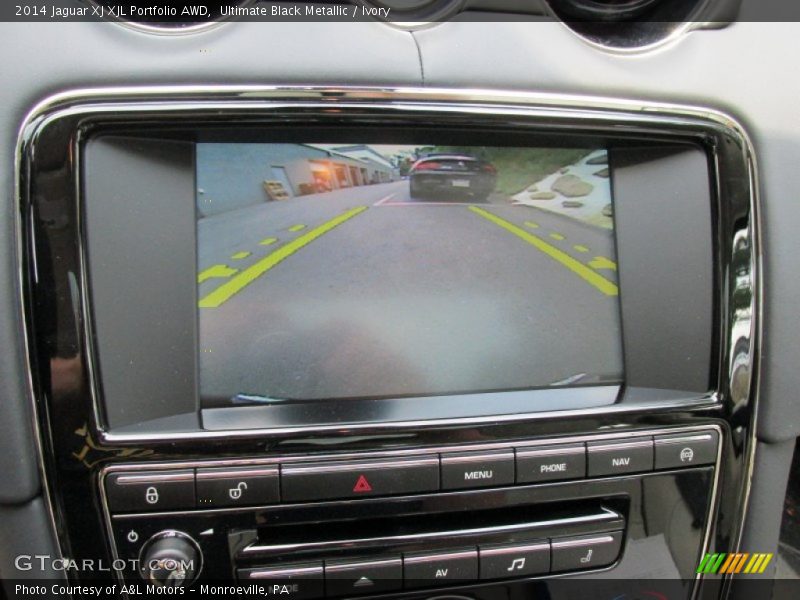 Ultimate Black Metallic / Ivory 2014 Jaguar XJ XJL Portfolio AWD