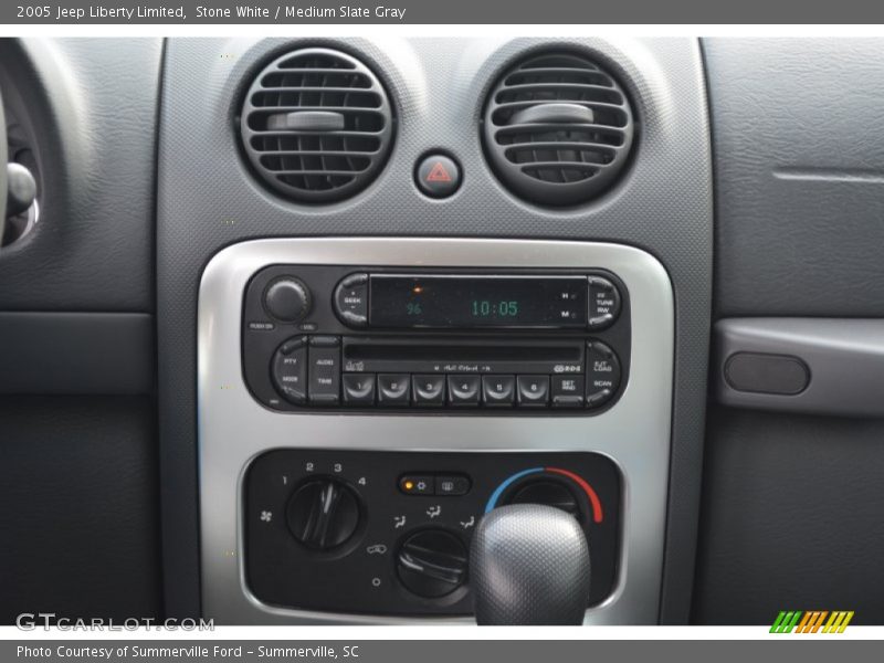 Stone White / Medium Slate Gray 2005 Jeep Liberty Limited