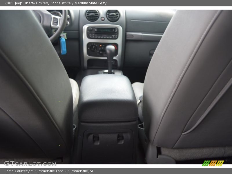 Stone White / Medium Slate Gray 2005 Jeep Liberty Limited