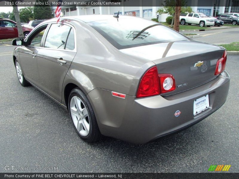 Mocha Steel Metallic / Cocoa/Cashmere 2011 Chevrolet Malibu LS