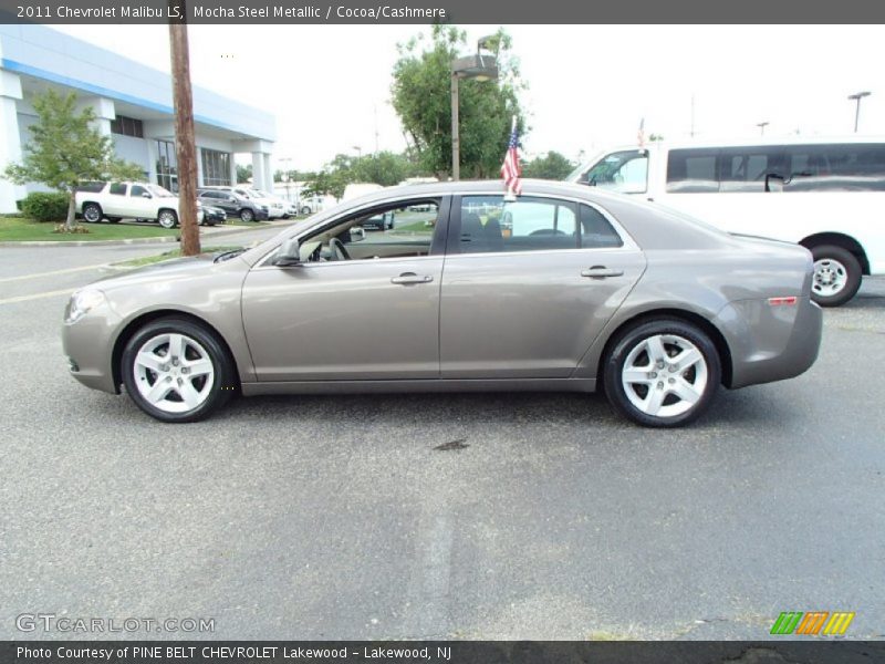 Mocha Steel Metallic / Cocoa/Cashmere 2011 Chevrolet Malibu LS