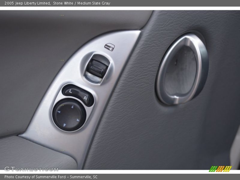 Stone White / Medium Slate Gray 2005 Jeep Liberty Limited