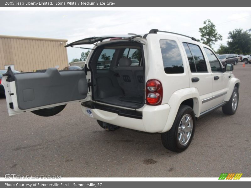 Stone White / Medium Slate Gray 2005 Jeep Liberty Limited