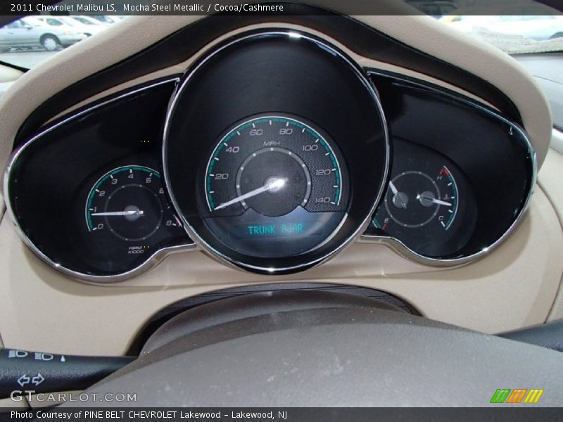 Mocha Steel Metallic / Cocoa/Cashmere 2011 Chevrolet Malibu LS