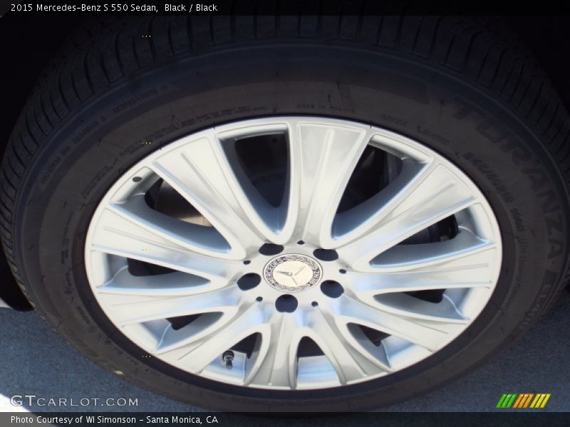 Black / Black 2015 Mercedes-Benz S 550 Sedan